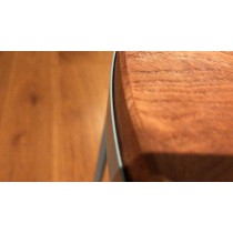 Eiche, runde Tischplatte, verleimt Ø 44cm , Stärke 3 cm mit Fase